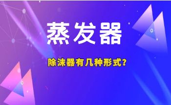蒸發(fā)器的除沫器有幾種形式